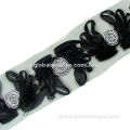 Woven Lace, Made of Mesh, Ribbon, Silver Cord, Fashionable Design for Decoration